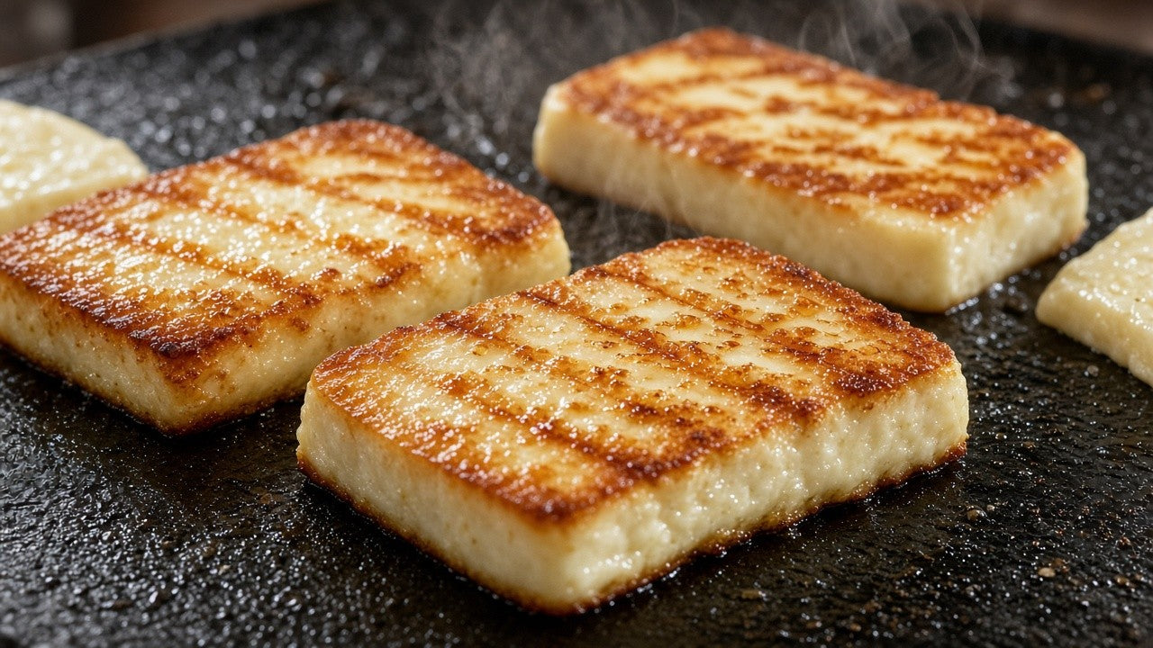 Queso parrillero Artequesos dorado a la plancha