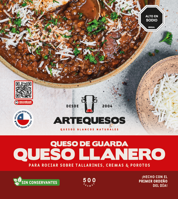Queso Llanero -  Rallado -