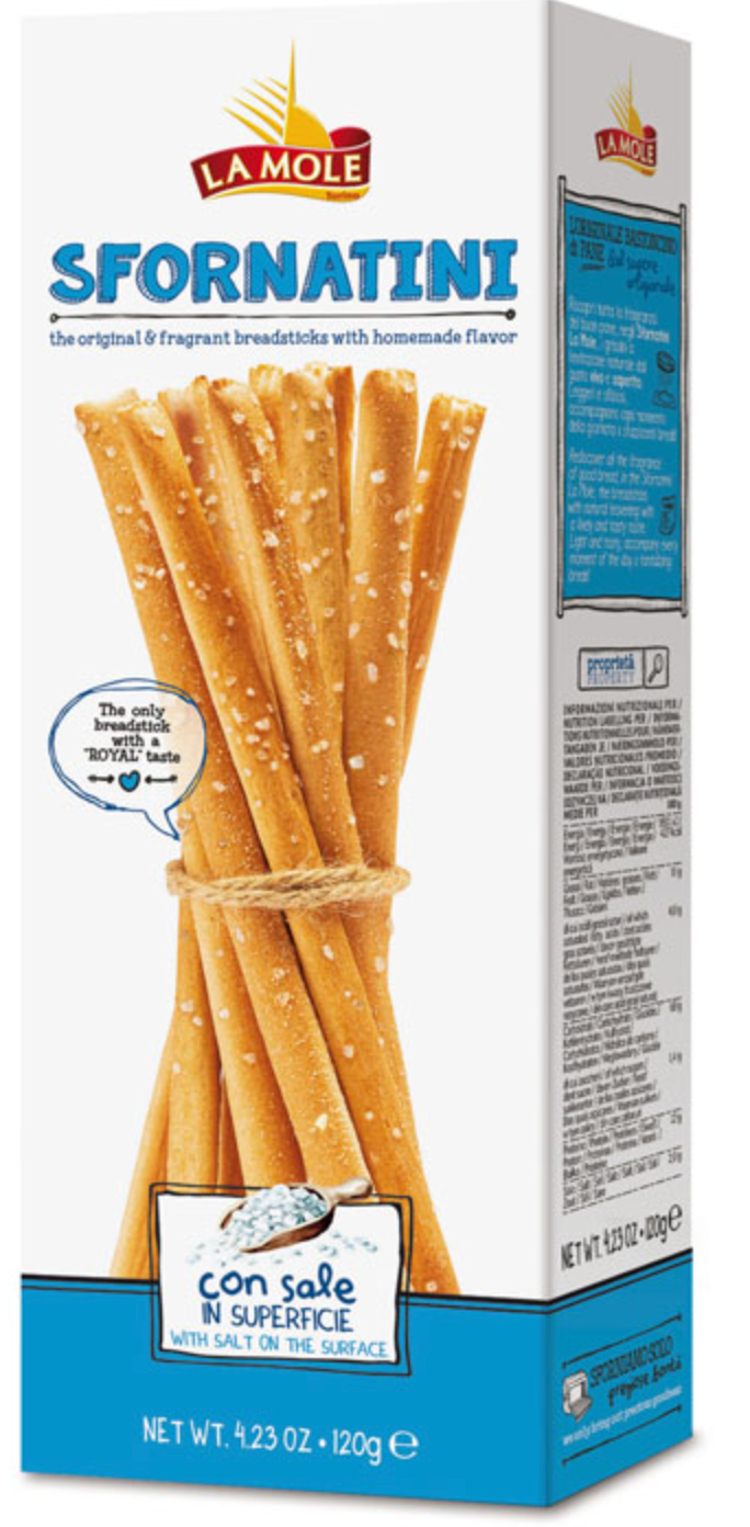 Grissini con Sal de Mar 120g
